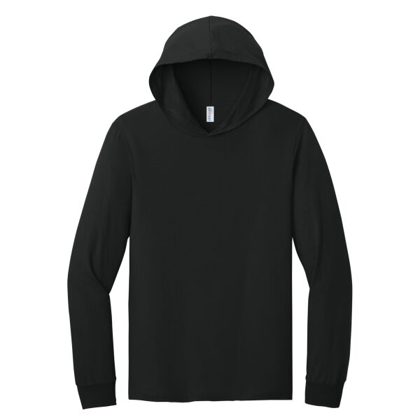 Classics Unisex Cotton Long Sleeve Hooded T Shirt Thumbnail