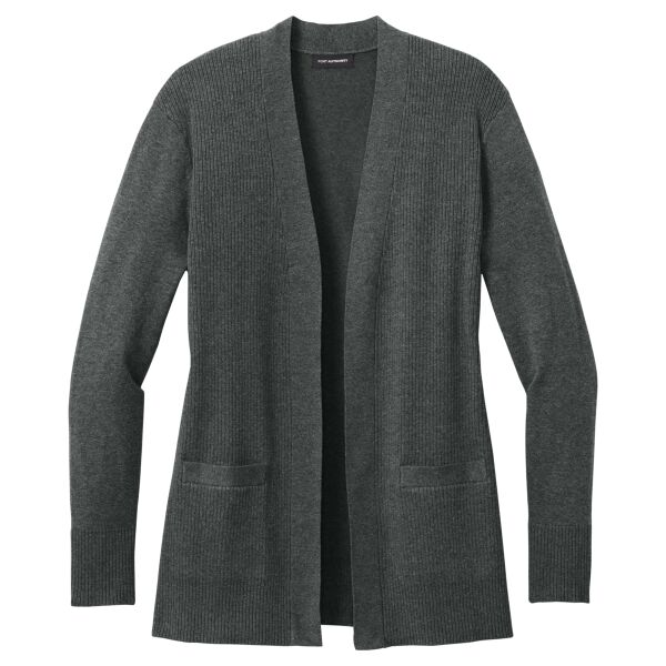 Women's Easy Care Open Front Cardigan Sweater Thumbnail