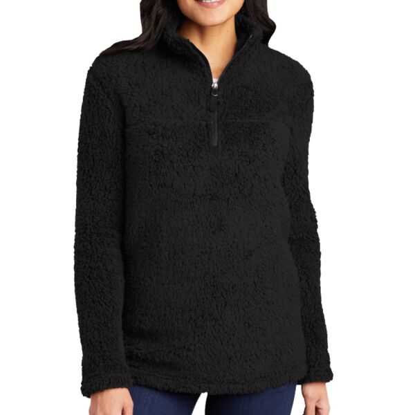 ® Ladies Cozy 1/4 Zip Fleece Thumbnail