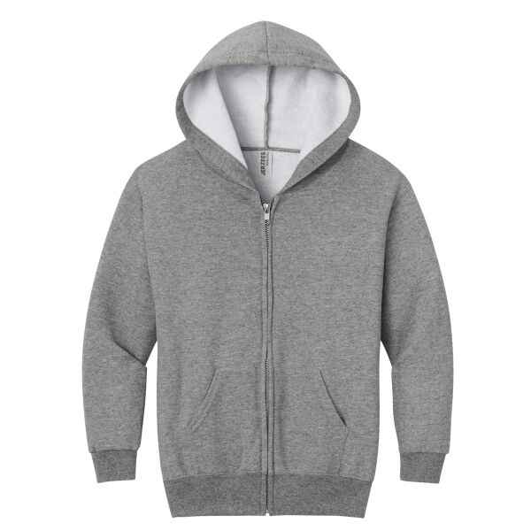 Youth NuBlend ® Full Zip Hooded Sweatshirt Thumbnail