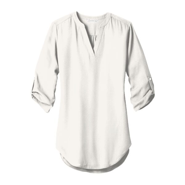 Ladies 3/4 Sleeve Tunic Blouse Thumbnail