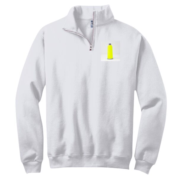 NuBlend ® 1/4 Zip Cadet Collar Sweatshirt Thumbnail